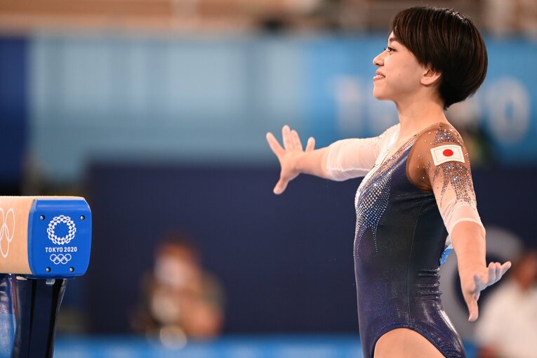 東京五輪の村上茉愛　©JMPA