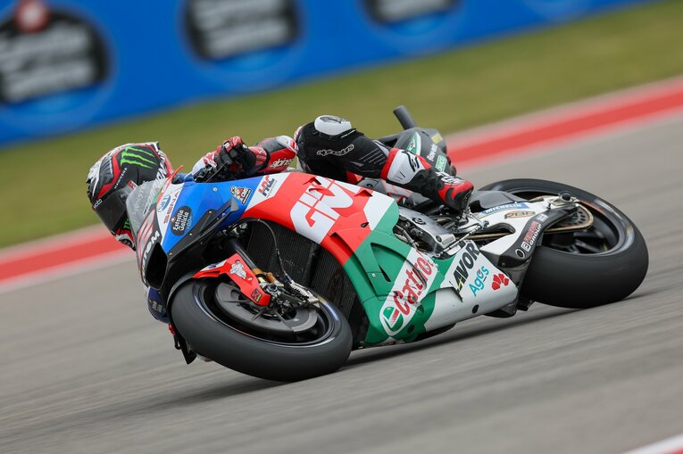 アメリカズGPでトップに立ってからのリンスの走り　©Satoshi Endo