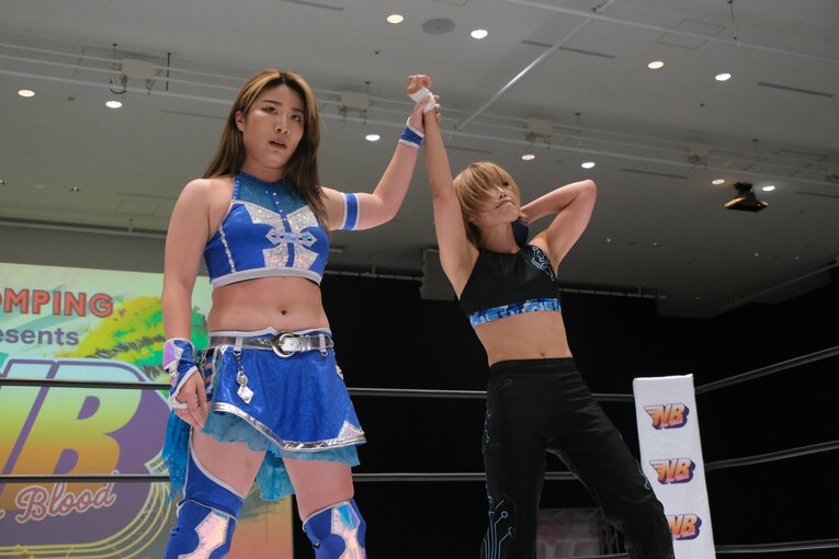 スターダムの大学生レスラー・妃南　©Norihiro Hashimoto