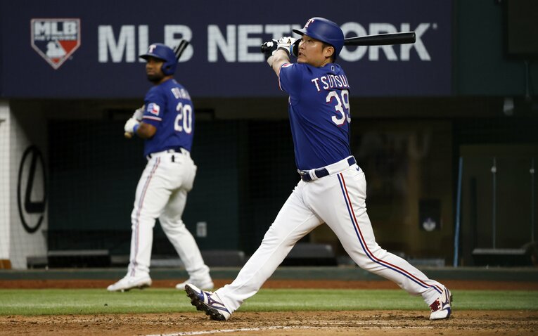 昨年はテキサス・レンジャーズとマイナー契約を結び、6月まで3Aでプレー　©︎Getty Images