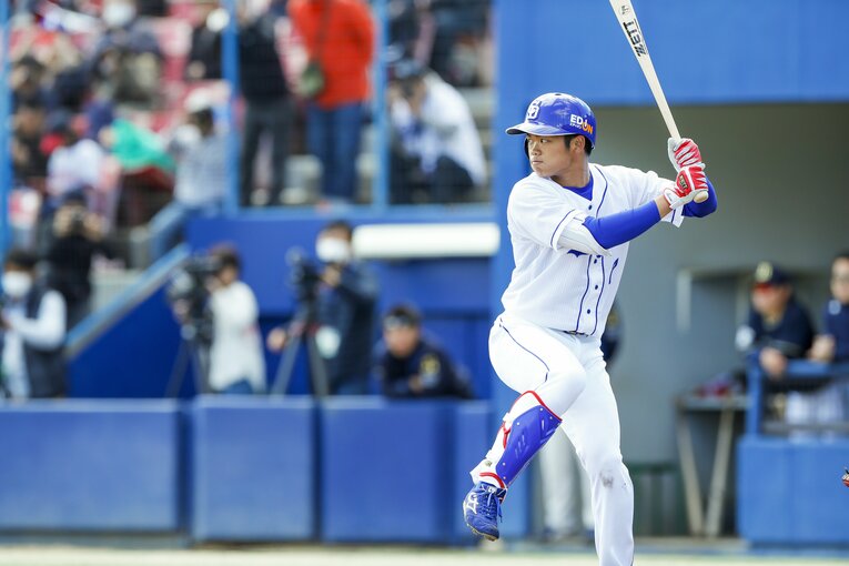 2019年3月、1年目の根尾　©Kiichi Matsumoto