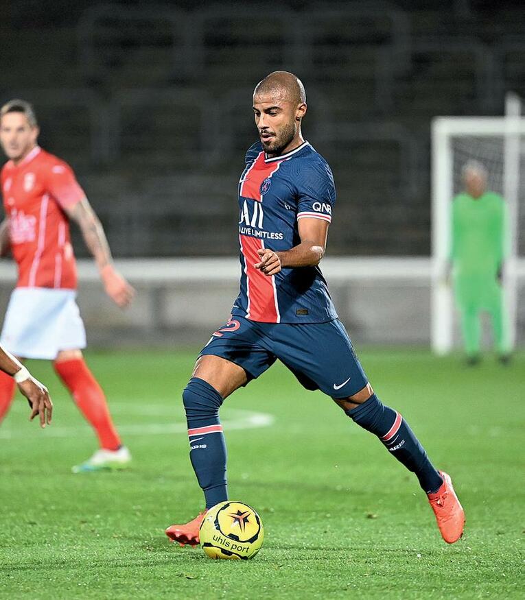 フランス・PSGに所属する弟・ラフィーニャ　©Stéphane Mantey/L’Équipe