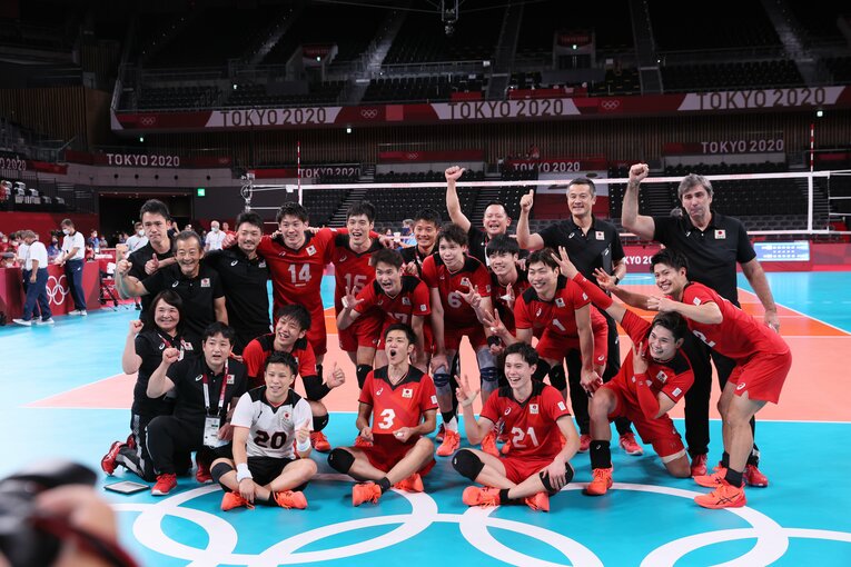 東京五輪の集合写真　©︎JMPA