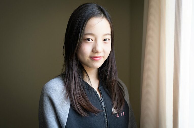 本田真凜 ／ photograph by Asami Enomoto