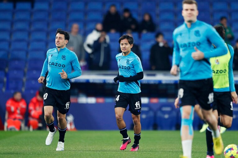 「クボの鮮烈ボレーに加えて…」“ハイライトだけではもったいない”ソシエダ久保建英の飛躍を現地撮影「特筆すべきはゴール直前の守備」(7)