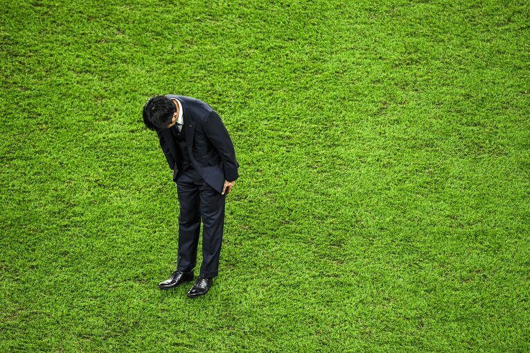 クロアチア戦　©Takuya Sugiyama／JMPA