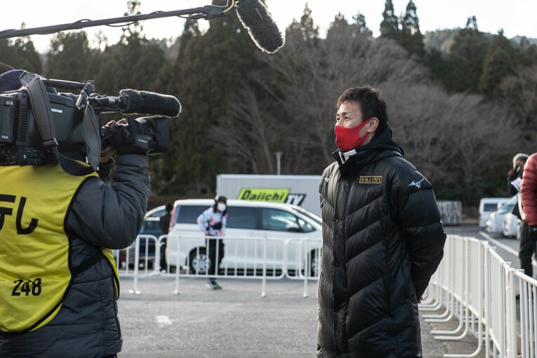 創価大・榎木和貴監督　©Nanae Suzuki