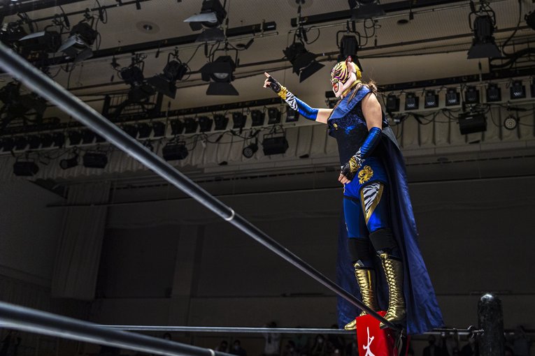 デビュー3戦目を迎えたタイガー・クイーン