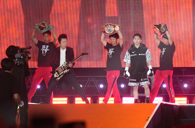 井上尚弥vs.ルイス・ネリ（2024年5月6日・東京ドーム）©Naoki Fukuda