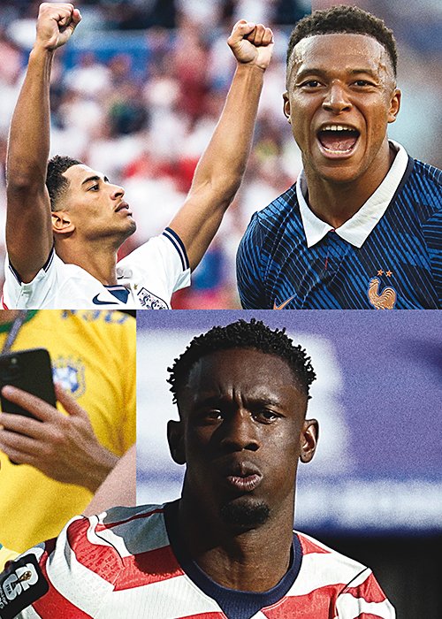 Folarin Balogun ／ Jude Bellingham ／ Kylian Mbappe