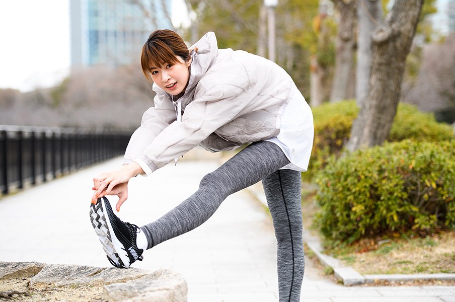 元バレーボールの木村沙織が宣言!「このシューズでもう一度マラソンを!」