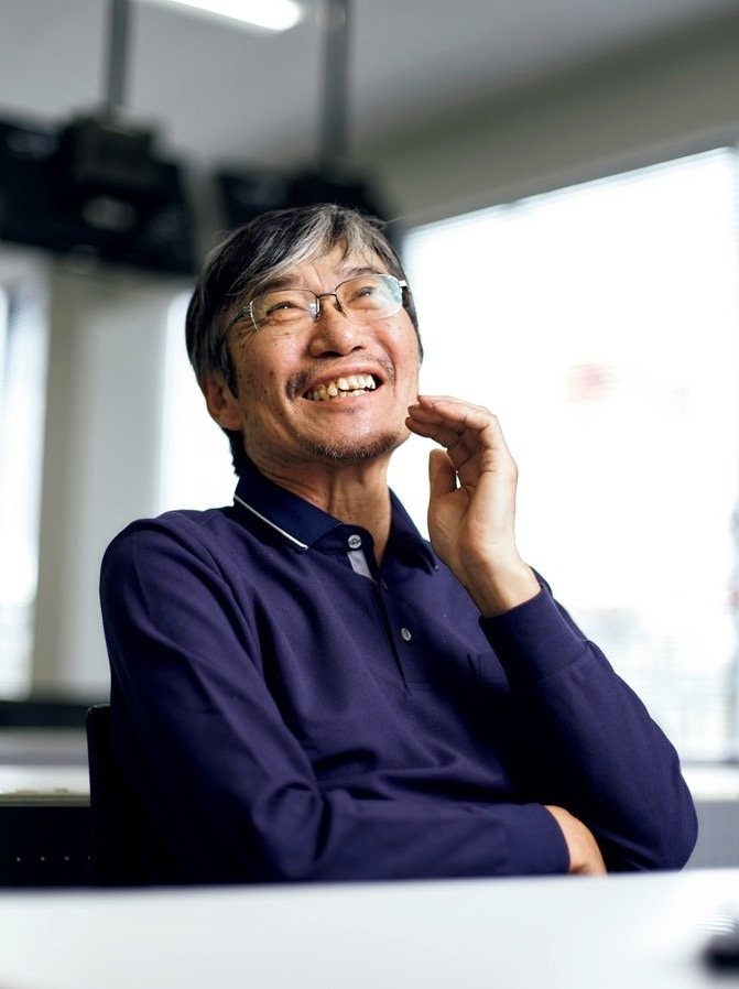 庄司富士夫（しょうじ・ふじお）／1958年10月15日生、新潟県出身。自動車工房MYST代表。多くのレーサーの下積み時代を支えた。角田はレッドブル公式サイトで「影響を受けた人物5名」の一人に庄司を挙げている　©Yuki Suenaga