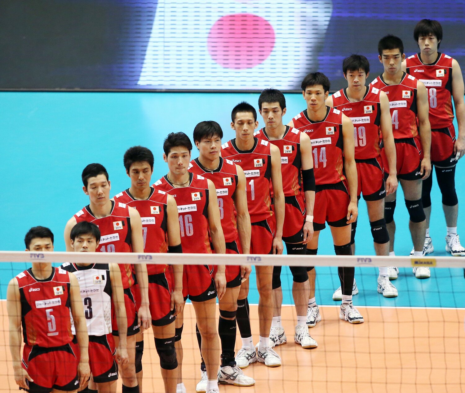 ロンドン五輪予選に挑む日本代表 ©︎JIJI PRESS