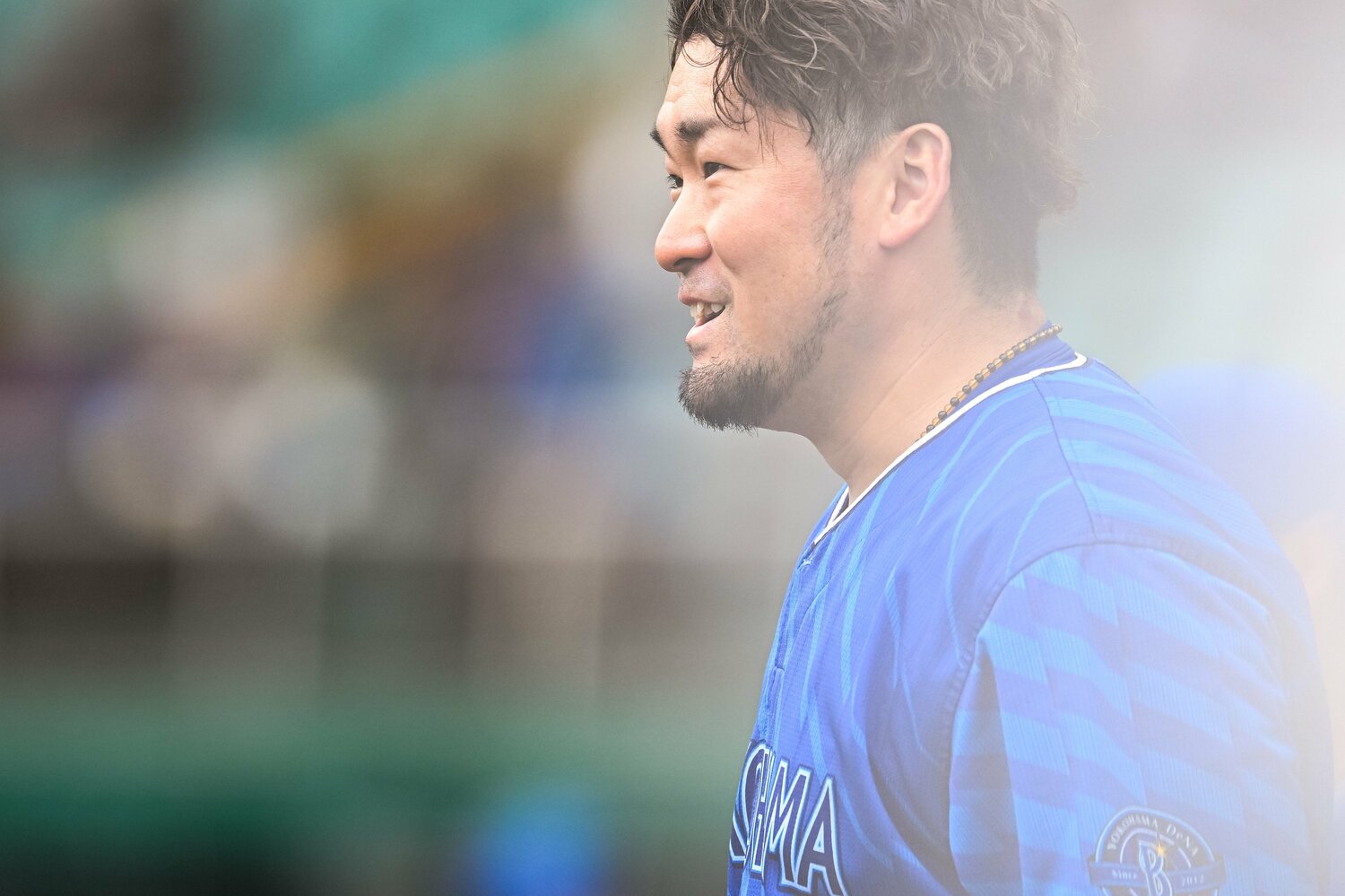 ベテラン戸柱も篠木たち若い投手に期待し、温かく見守っている　©Nanae Suzuki