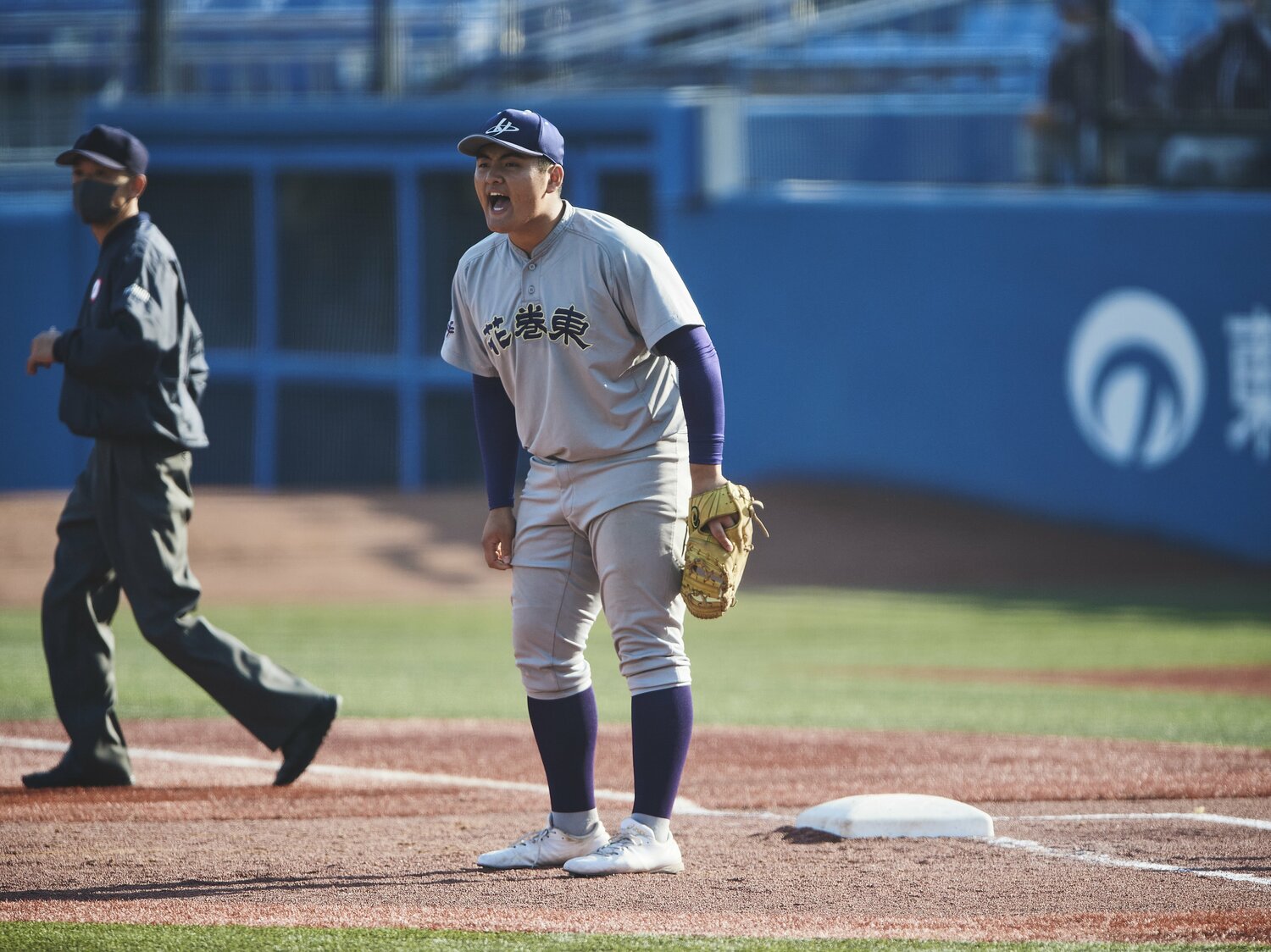 大会中、チームメイトに声を掛ける姿を何度も目にした ©Yuki Suenaga