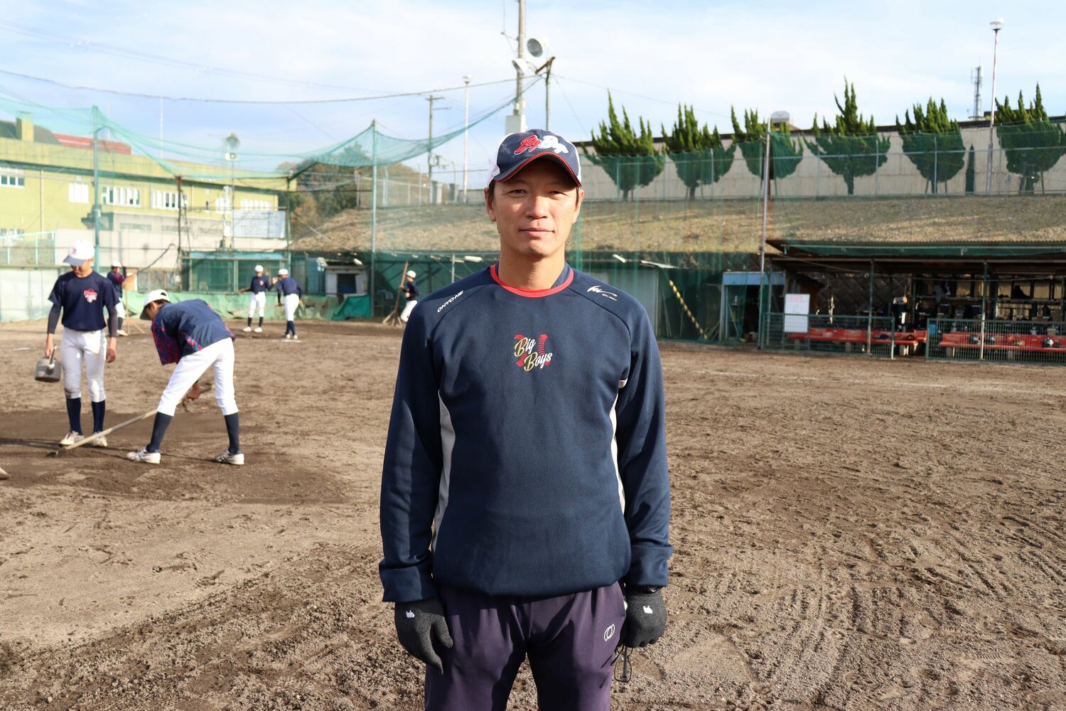 取材に応じてくれた阪長氏　©Kou Hiroo