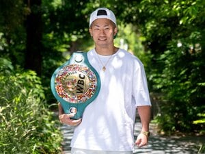井岡一翔とのWBC世界バンタム級タイトルマッチで大差の判定勝ちを収めた井上拓真のインタビュー（前編）