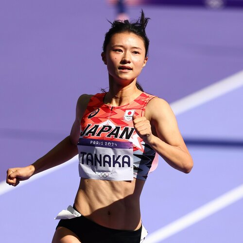 スタート前の「笑顔」も話題に…女子ハードル田中佑美（25歳）がパリ