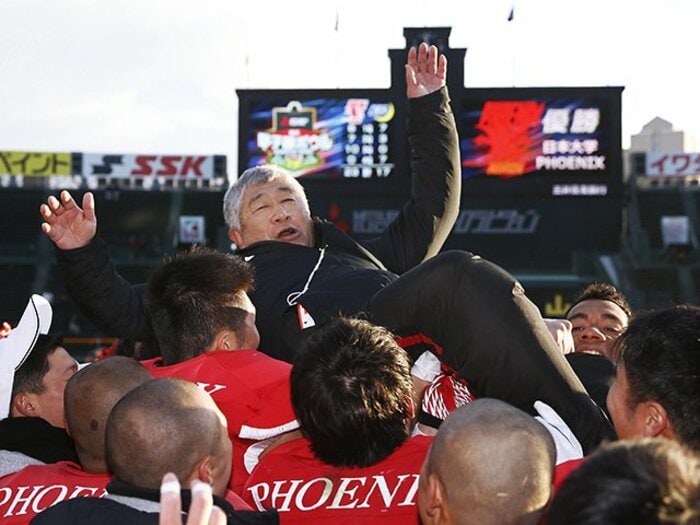 日大タックル問題は現場記者に注目。元選手、逆ギレ司会、そしてハンセン！＜Number Web＞ photograph by Kyodo News