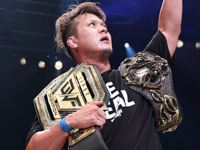 親にも隠した“突然のがん宣告”…山本KIDに憧れたプロレスラー・フジタ“Jr”ハヤト、万感の2冠獲得「毎回、これが最後かもしれないと思って」<Number Web> photograph by GLEAT
