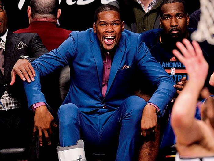 デュラントが3度の手術で手に入れた“一番の財産”。～バスケットにまつわる1つ1つの事柄への愛を再確認～＜Number Web＞ photograph by Getty Images