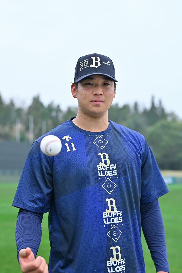 2024年春季キャンプで　©Hideki Sugiyama