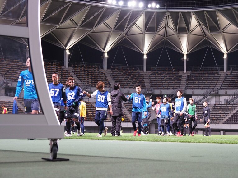 トライアウトの様子　©Tetsuro Kaieda