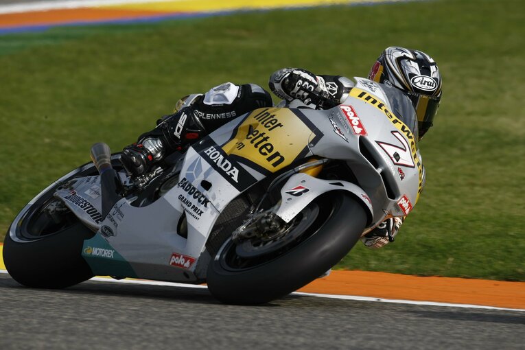 2010年の青山博一とRC212V　©HRC