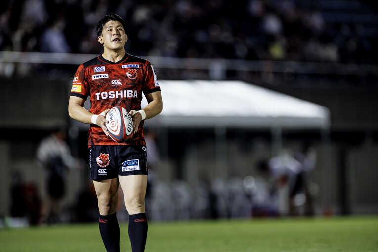 中尾隼太（東芝ブレイブルーパス東京）©︎Kiichi Matsumoto