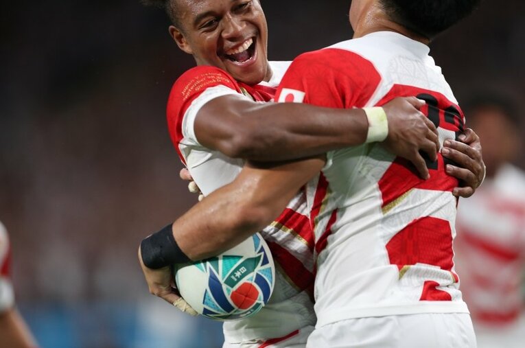 松島幸太朗の快速は“夢の舞台”で通じるか フランス人がラグビーとMATSUSHIMAに興奮する理由(9) ／ photograph by Naoya Sanuki