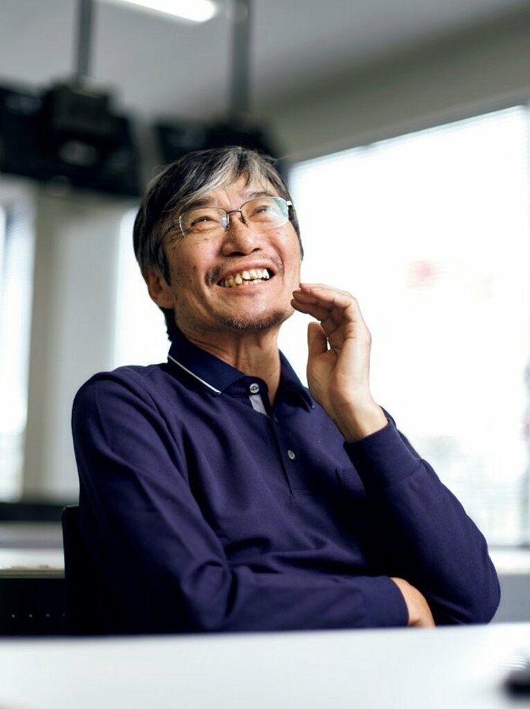 庄司富士夫（しょうじ・ふじお）／1958年10月15日生、新潟県出身。自動車工房MYST代表。多くのレーサーの下積み時代を支えた。角田はレッドブル公式サイトで「影響を受けた人物5名」の一人に庄司を挙げている　©Yuki Suenaga