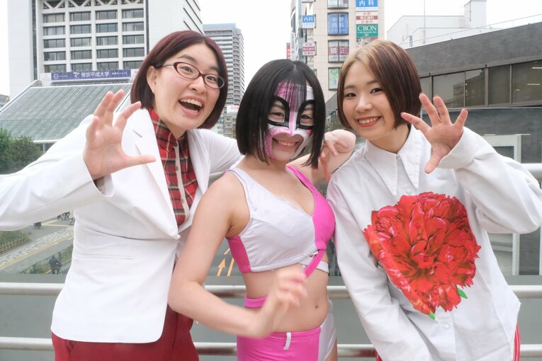 左からおおのまりあ、HARUKAZE、野中美智子　©Norihiro Hashimoto