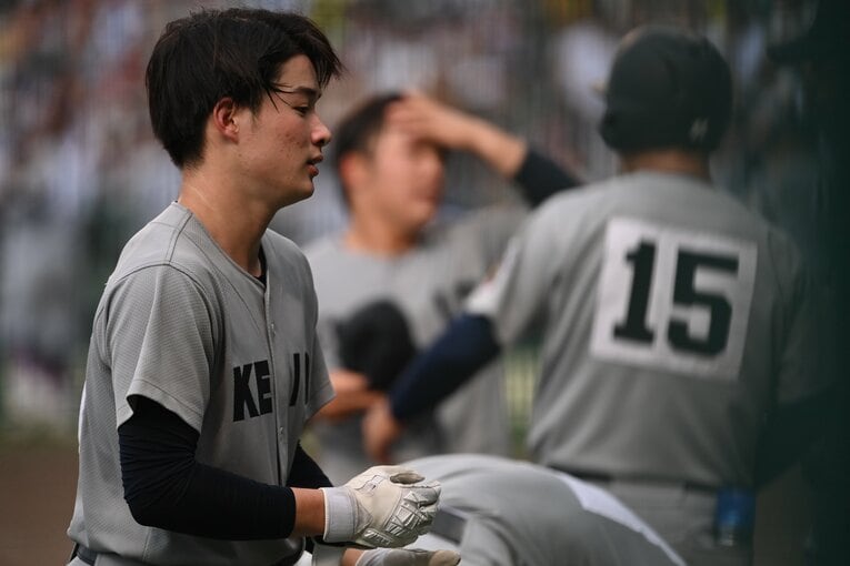 1番打者として決勝先頭打者本塁打も放った丸田　©Naoya Sanuki