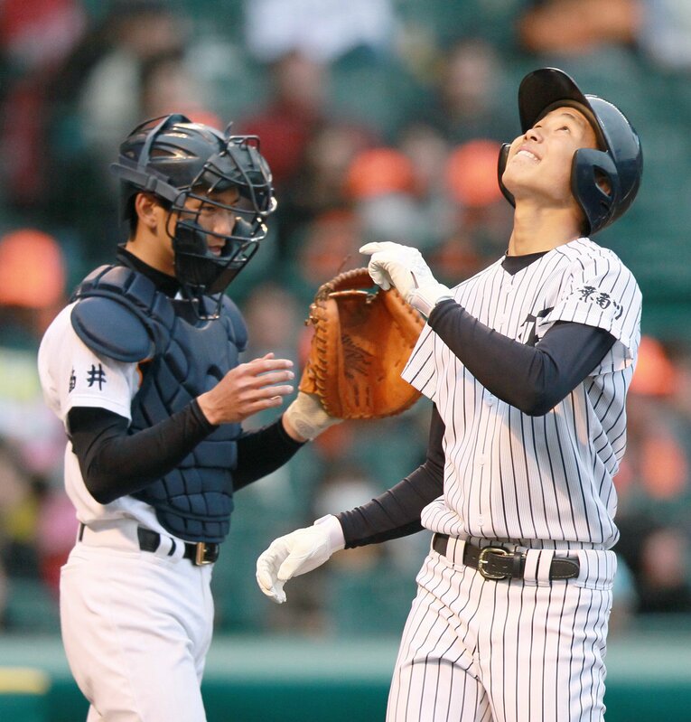 福井県立春江工業高の出身だ。高校時代は捕手だった　©JIJI PRESS