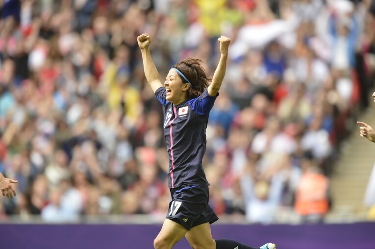 永里優季（2012年ロンドン五輪）©︎JMPA