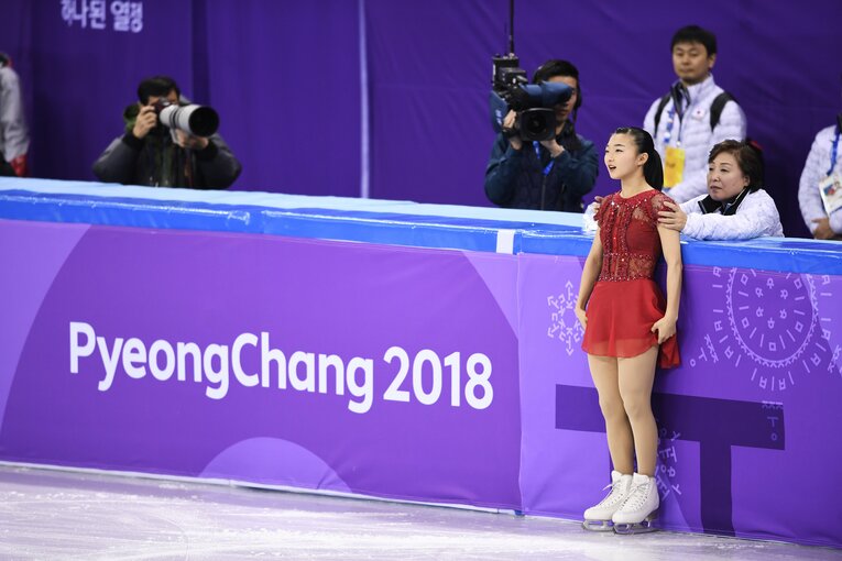 17歳で平昌五輪代表の座を掴んだ坂本花織　©Sunao Noto/JMPA