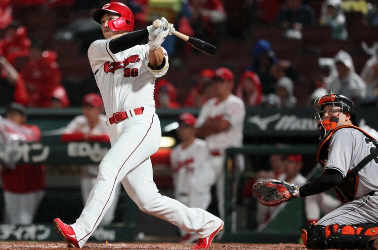 昨季は実質キャリアハイの成績を残した中村 ／ photograph by Sankei Shimbun