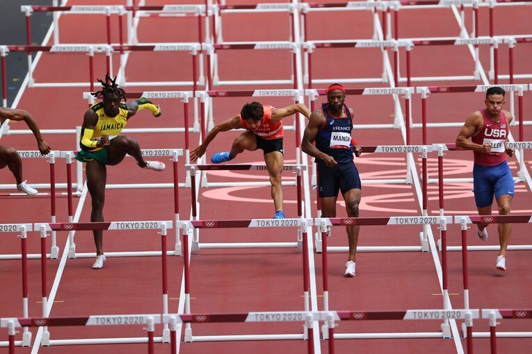東京五輪準決勝©Takuya Matsunaga／JMPA