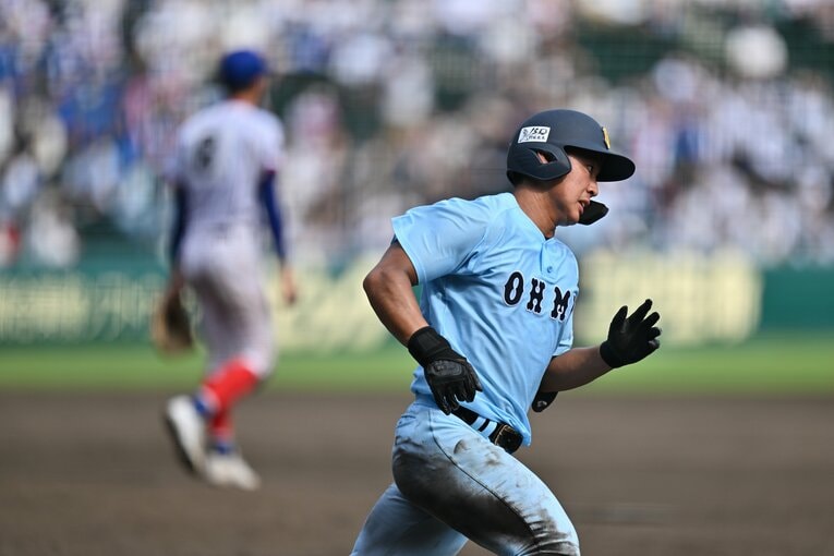 打者としても評価が高い近江・山田　©Hideki Sugiyama