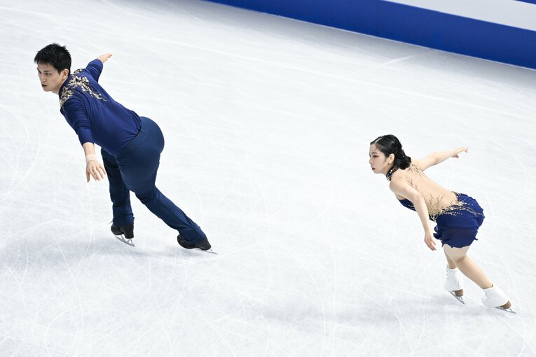 2023年世界選手権ショートプログラム　©Asami Enomoto