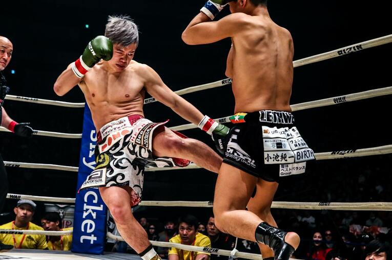 2017年12月31日、『RIZIN』で開催されたキックルールのワンナイトトーナメント　©RIZIN FF Susumu Nagao