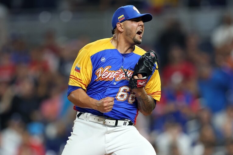2023年WBCでのルイーズ　©Getty Images