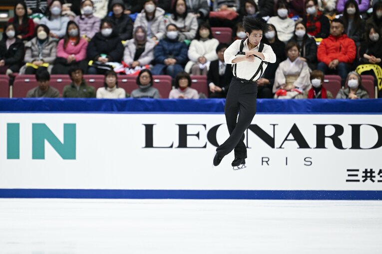 フリーの演技　©︎Asami Enomoto