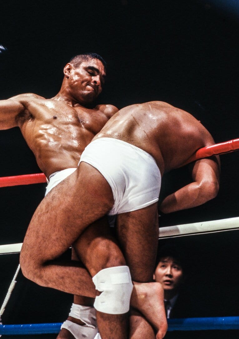 1995年4月、ヒクソンは『VALE TUDO JAPAN OPEN 1995』に参戦　©Susumu Nagao