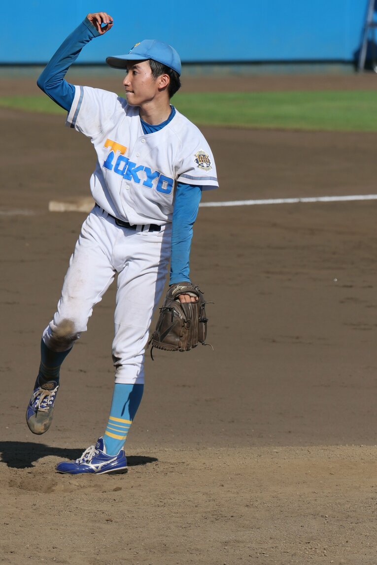 大学ジャパンの選抜合宿にも選ばれた向輝　©Shigeki Yamamoto