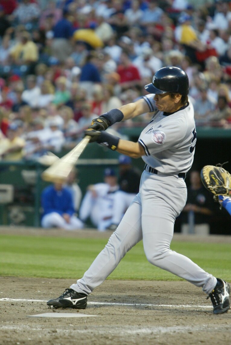 ヤンキース時代の松井秀喜　©︎Koji Asakura