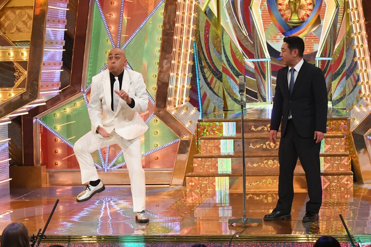 2本目で『猿』のネタをかけた錦鯉　©M-1グランプリ事務局