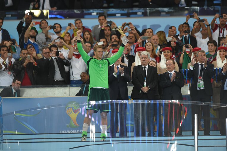 ドイツをW杯優勝に導いた　©JMPA