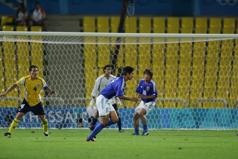 アテネ五輪（2004年）©︎Takuya Sugiyama/JMPA