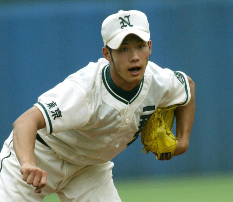 二松学舎高時代の小杉陽太　©Sankei Shimbun